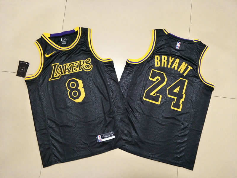 Lakers 8 & 24 Kobe Bryant Black Commemorative Swingman Jersey,We sell and wholesale Lakers 8 & 24 Kobe Bryant Black Commemorative Swingman Jersey on line form chian!